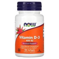 Vitamin D3 400IU NOW Foods