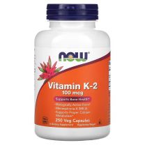 Vitamine K-2 100mcg (MK-4), 250 veg capsules, Now Foods
