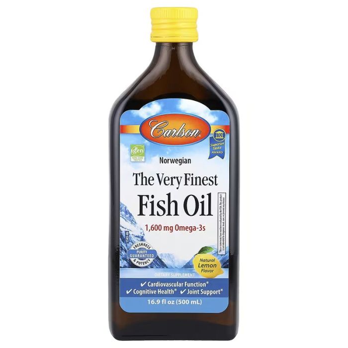 Carlson, Norwegian, The Very Finest Fish Oil Lemon