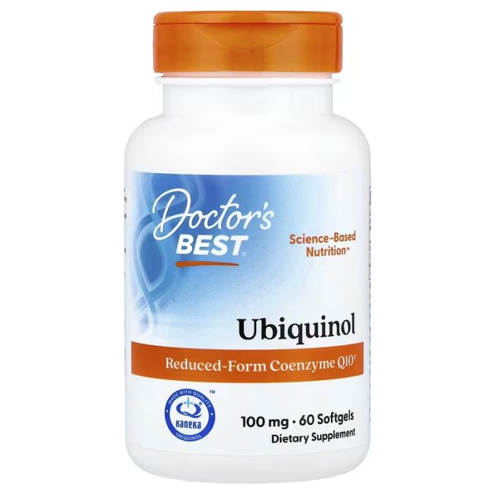 Doctor's Best, Ubiquinol , 100 mg, 60 Softgels