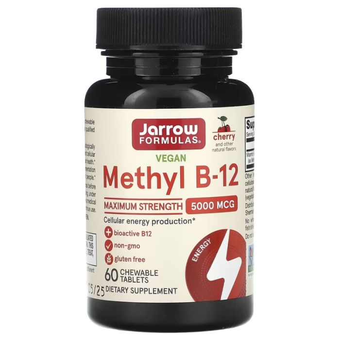 Jarrow Formulas, Vegan Methyl B-12 5000 mcg