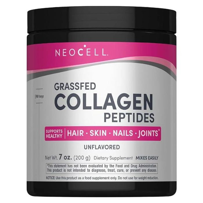  NeoCell, Grassfed Collagen Peptides, Unflavored, 7 oz (200 g) 