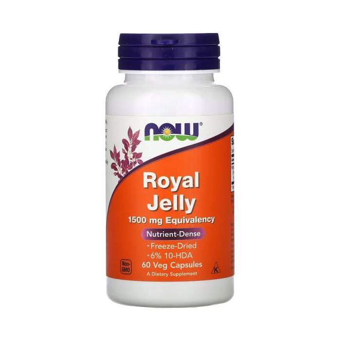Royal Jelly, 1500mg, koninginnegelei, Now Foods Royal Jelly, 1500mg, koninginnegelei, Now Foods