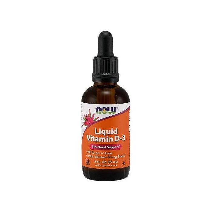 Altijd Kiwi Toevallig Liquid Vitamin D-3 400 IU | Now Foods - Bodystore