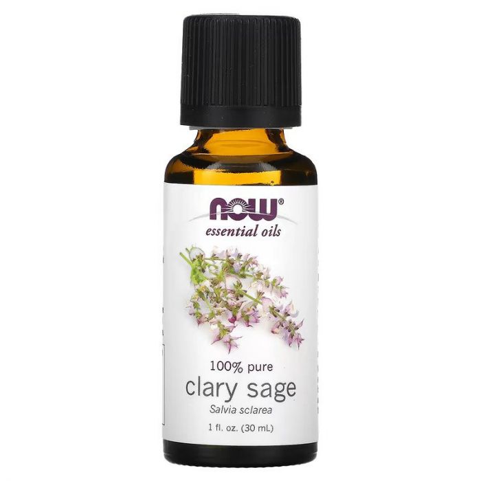 100% Pure Clary Sage Oil | Now Foods
