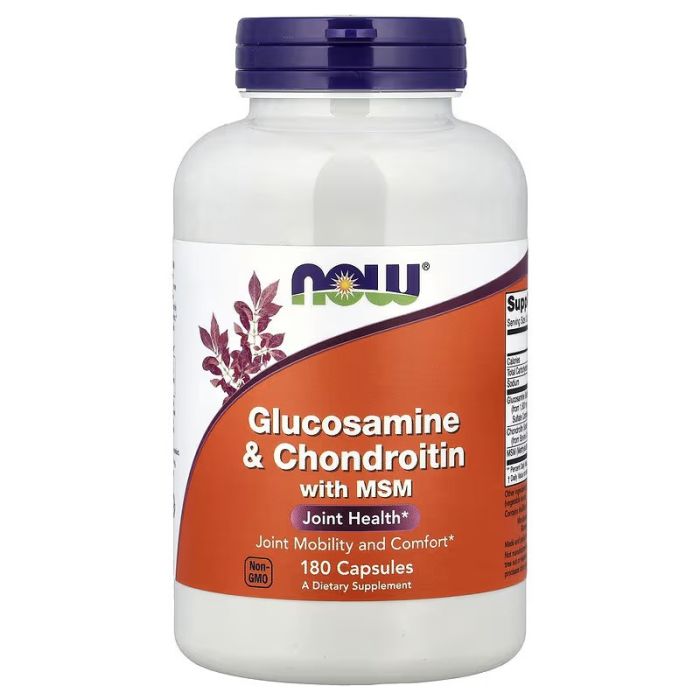 NOW Foods, Glucosamine & Chondroitin with MSM, 180 Capsules
