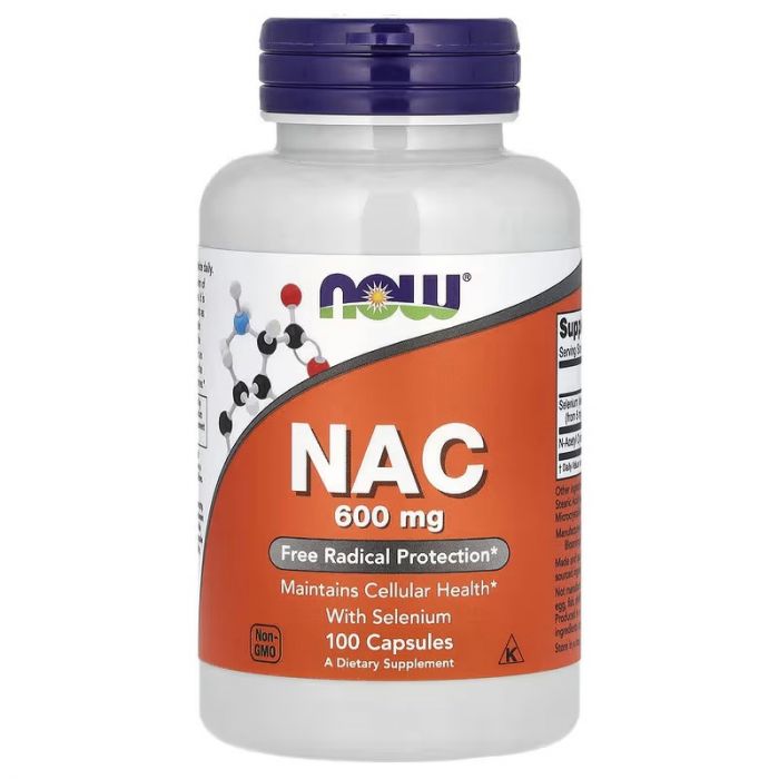NOW Foods, NAC, 600 mg, 100 Capsules NOW Foods, NAC, 600 mg, 100 Capsules