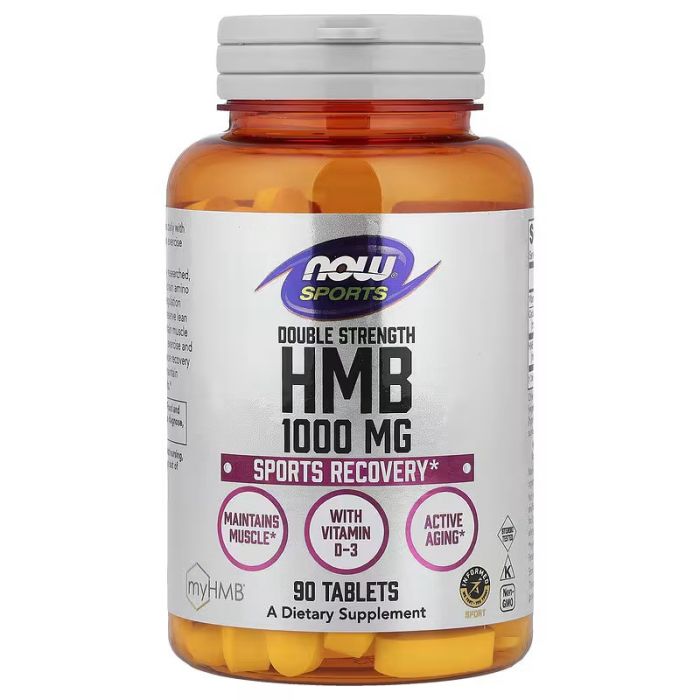 NOW Foods, Sports, HMB With Vitamin D-3, 90 Tablets (1,000 mg per Tablet)