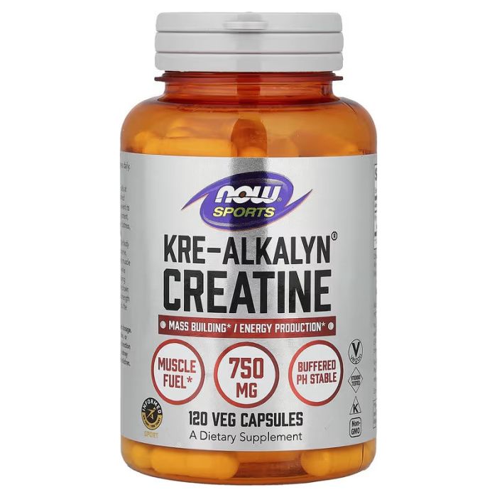 NOW Foods, Sports, Kre-Alkalyn® Creatine, 120 Veg Capsules