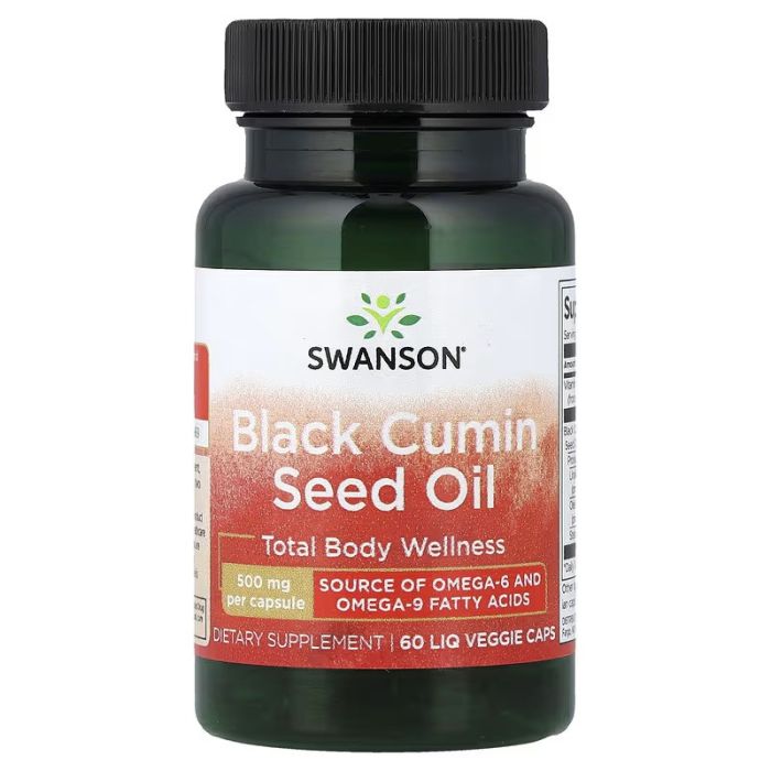 Swanson, Black Cumin Seed Oil, 60 Liq Veggie Caps