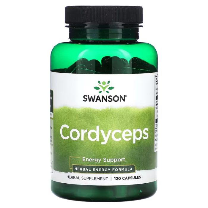 Swanson, Cordyceps, 120 Capsules (600 mg per Capsule)