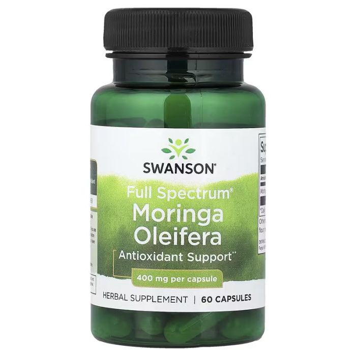 Swanson, Full Spectrum® Moringa Oleifera, 400 mg, 60 Capsules