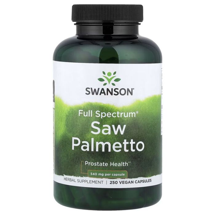 Swanson, Full Spectrum® Saw Palmetto, 540 mg, 250 Vegan Capsules