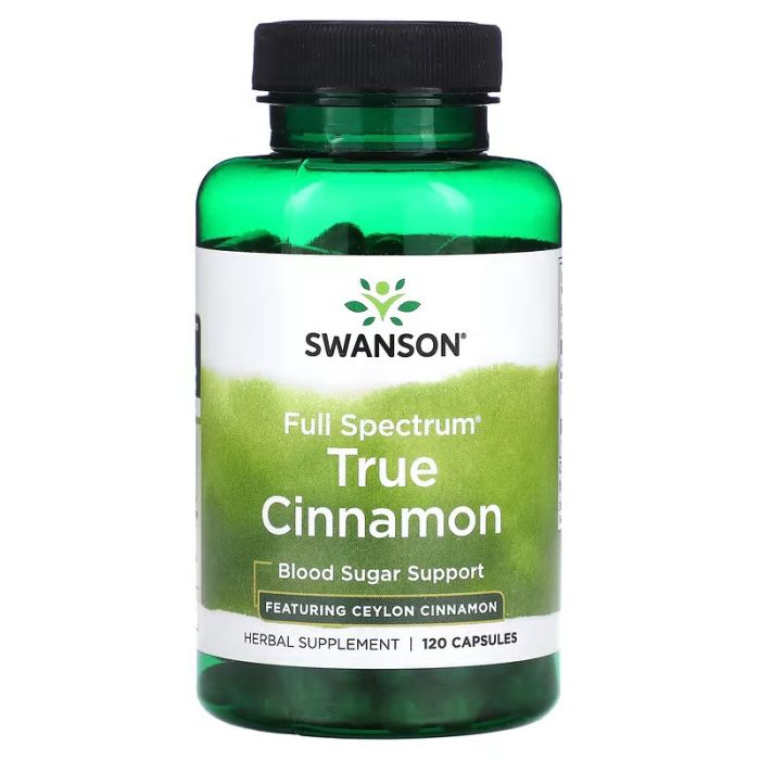 Swanson, Full Spectrum True Cinnamon, 120 Capsules