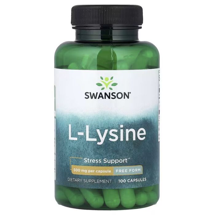 L-Lysine 500 mg - Swanson