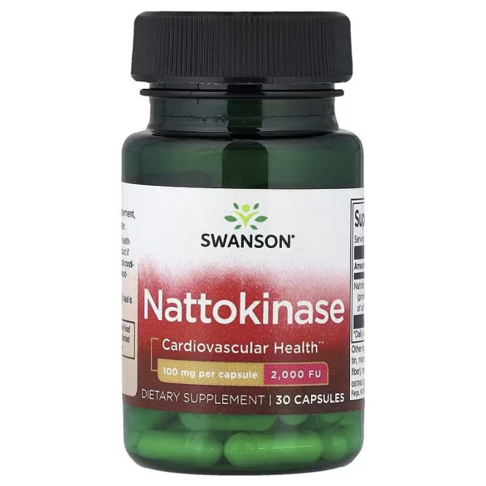 Swanson, Nattokinase, 100 mg , 30 Capsules