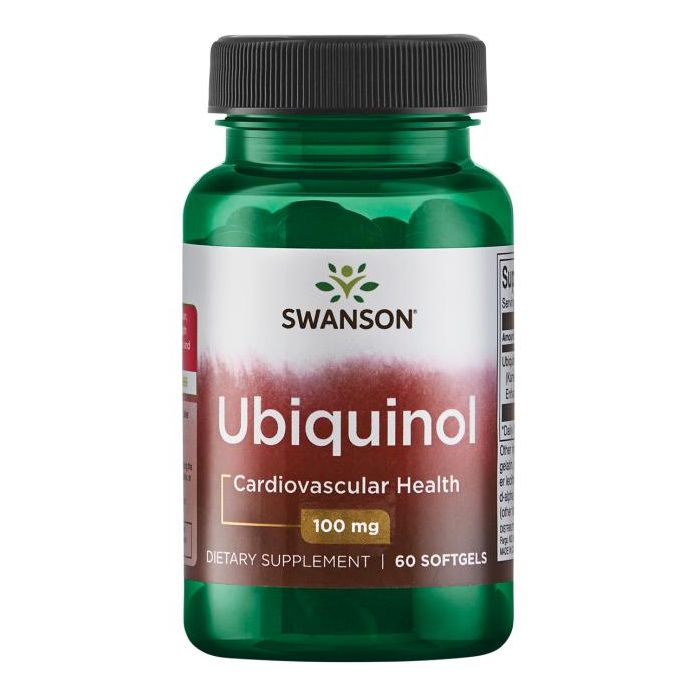 Ubiquinol 100% Pure & Natural 100mg  | Swanson. 087614023779