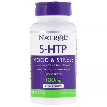 5-htp 100mg, extra strength, natrol