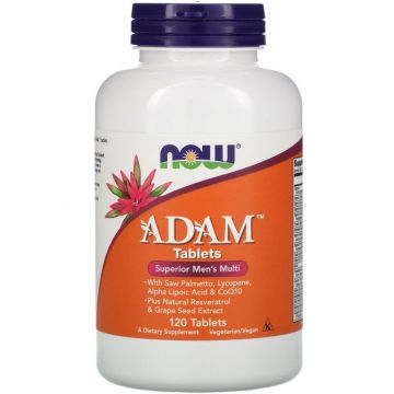 Now Foods, Adam Men Superior Multi, multivitaminen. 733739038760