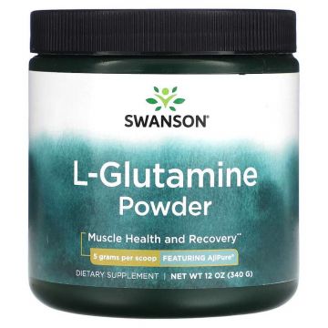 AjiPure L-Glutamine Powder, Swanson