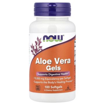 NOW Foods Aloë Vera 10.000 mg softgels, 733739030368