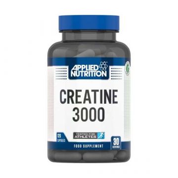 creatine 3000, applied nutrition, 120 capsules