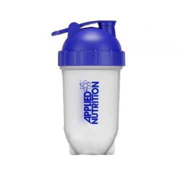 Applied Nutrition Bullet Shaker - Protein Shaker Bottle 500ml, Capsule Shaker Easy to Clean, BPA Free (Clear)