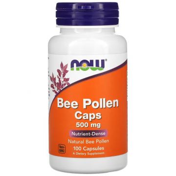 Bee pollen 500 mg, Bijenpollen, Bijenstuifmeel, Now Foods