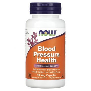 Blood Pressure Health Veg Capsules. Uitgebalanceerde formule ter ondersteuning van een gezonde bloeddruk. 733739030665