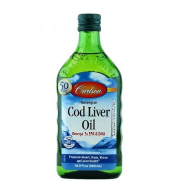 Wild Norwegian Cod Liver Oil - Carlson