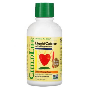 ChildLife Vloeibaar Calcium met Magnesium. 608274107007