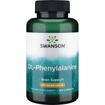 DL-Phenylalanine, Swanson. Samen kunnen D en L-fenylalanine je hersenen en mentale gezondheid ondersteunen door zowel het dopamine- als het endorfineniveau te verhogen. Mijn onderzoek en persoonlijke ervaring suggereren dat het kan helpen bij de behandeli