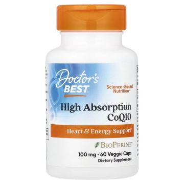  High Absorption CoQ10 100 mg. Doctor's Best
