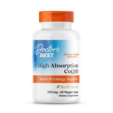 High Absorption CoQ10 200 mg | Doctor's Best. 753950001114