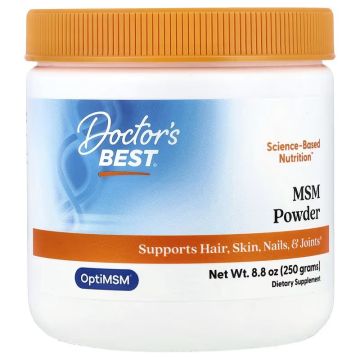 Doctor's Best MSM Powder with OptiMSM, 8.8 oz (250 g)
