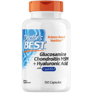 Glucosamine, chondroïtine, MSM + hyaluronzuur