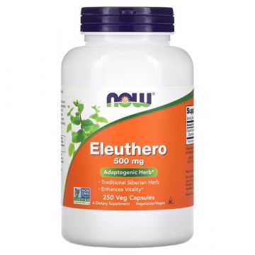 Eleuthero 500mg (Siberische ginseng) - NOW Foods