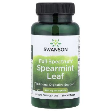 Full Spectrum® Spearmint Leaf, 400 mg, 60 Capsules