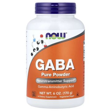 Gaba Poeder 170 g| Now Foods. 733739002150