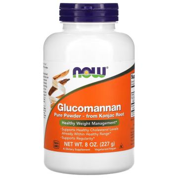 Glucomannan poeder 227 gram NOW Foods