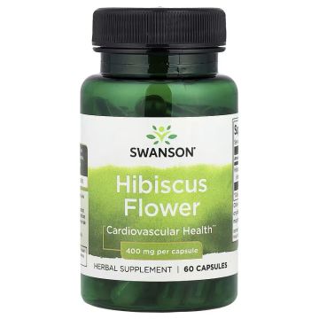 Hibiscus 400 mg capsules - Swanson
