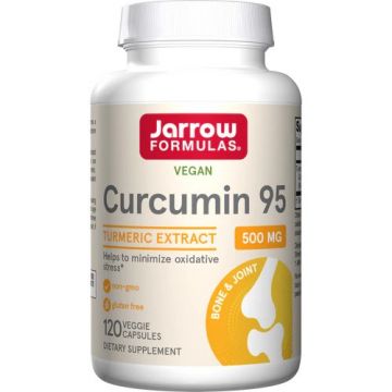 Curcumin 95, 500 mg, Jarrow Formulas. 790011140764