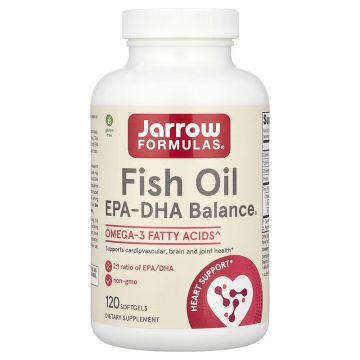 Jarrow Formulas, Fish Oil EPA-DHA Balance®, 120 Softgels (1,000 mg per Softgel)