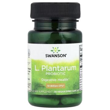 Swanson Probiotic L.Plantarum - 30 Capsules. 087614190167