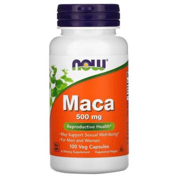 Maca 500mg Now Foods, een natuurlijke libido-booster