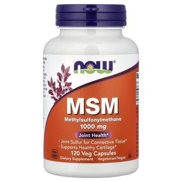 MSM 1000 mg Capsules - NOW Foods
