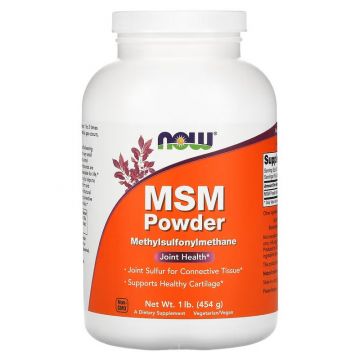 NOW Foods, MSM Powder, 1 lb (454 g)