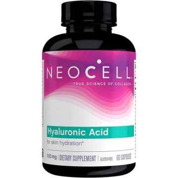 Neocell Laboratories, Hyaluronic Acid, 100 mg, 60 Capsules, 016185096646