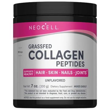  NeoCell, Grassfed Collagen Peptides, Unflavored, 7 oz (200 g) 