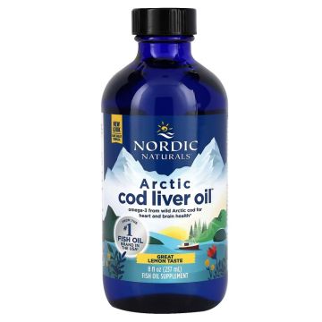 Arctic Cod Liver Oil, 1060mg | Nordic Naturals 